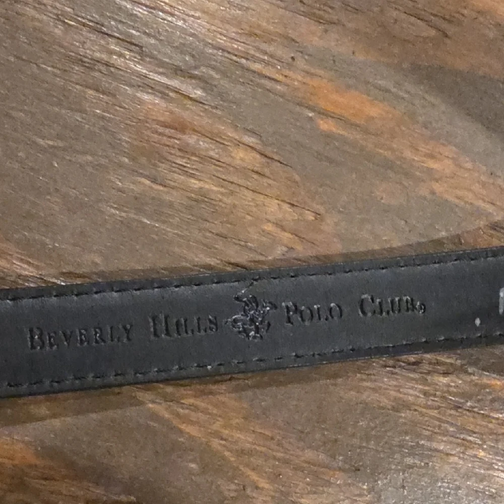 Beverly Hills Polo Club Kids' Sleek Black Belt